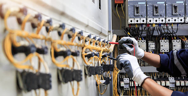 Professional Electrician technician working in Dobson, NC